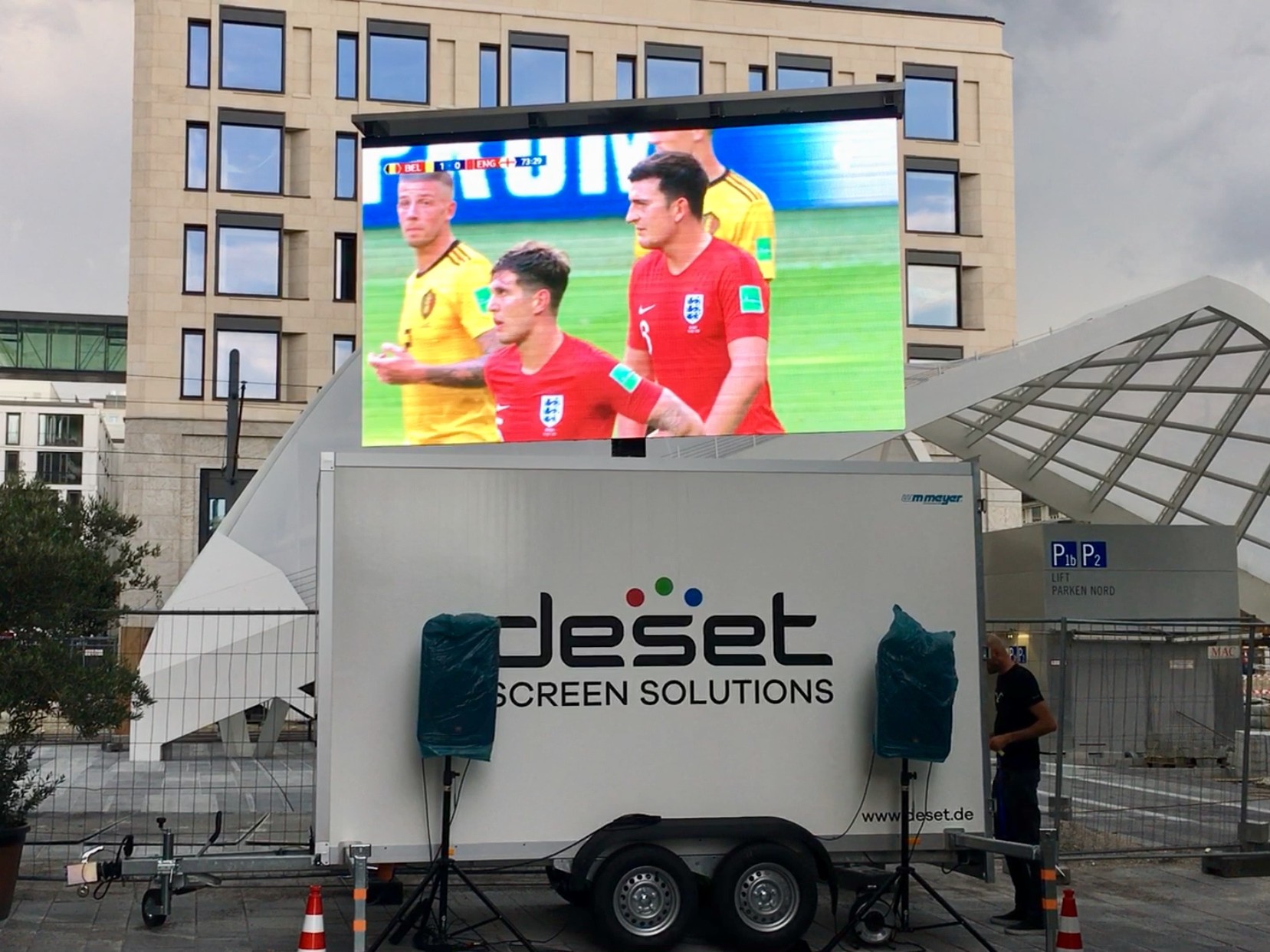 Public Viewing München - Fußball WM 2018