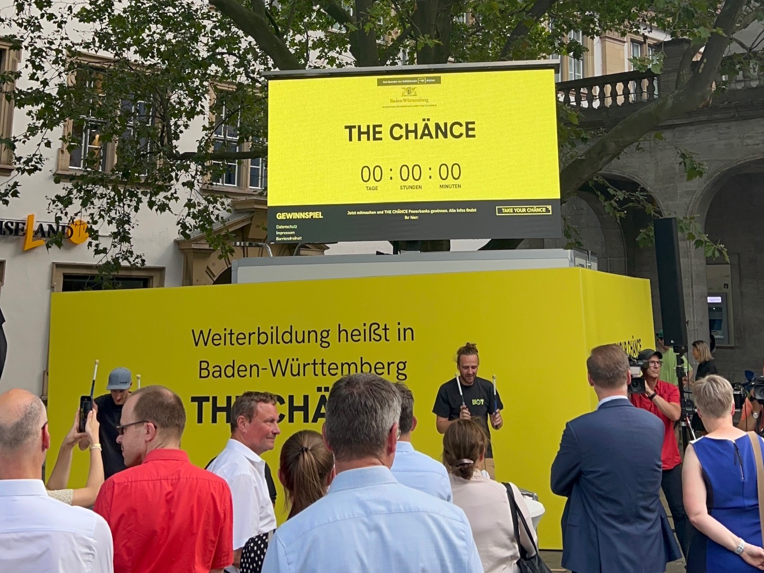 Kampagne Stuttgart Schlossplatz